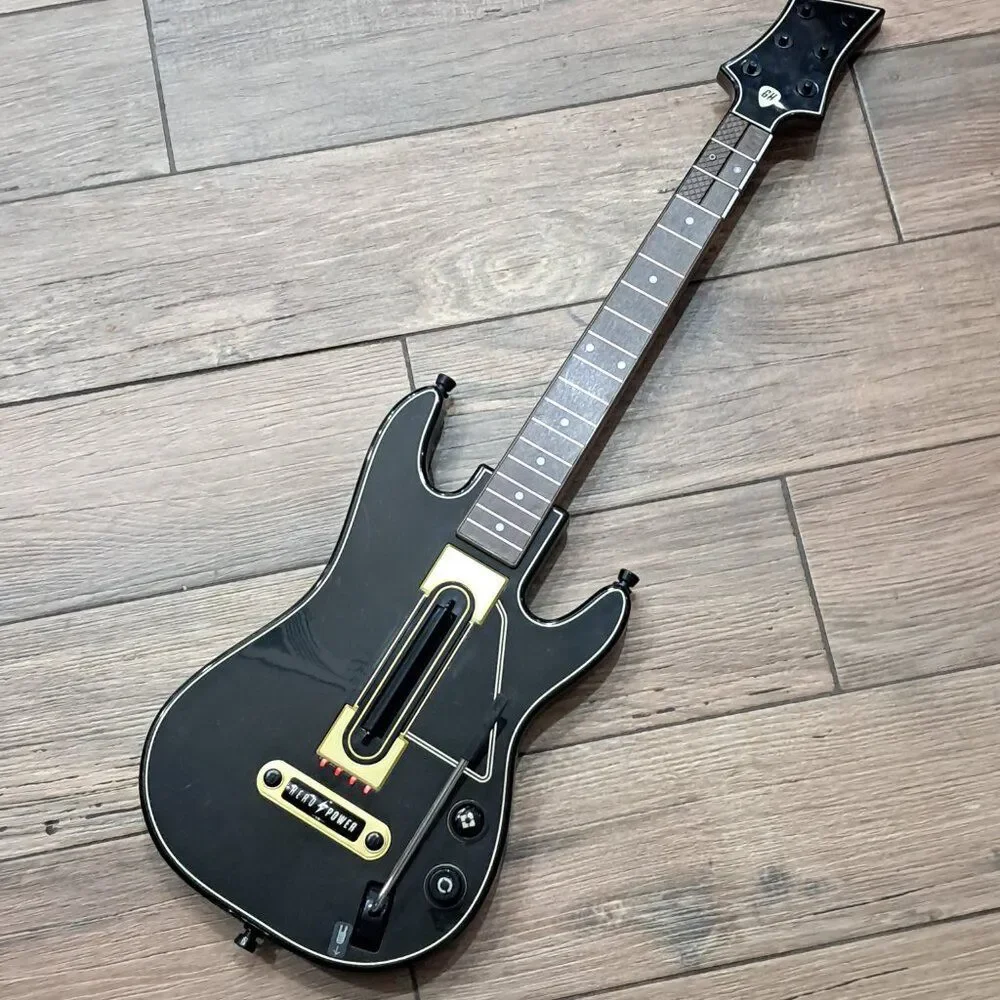 Guitar Hero Live Wireless Guitar Controller 0000654 Black XBOX Playstation READ‎